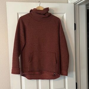 NWOT Duckworth Womens Powder High Kneck Sweater size XS red